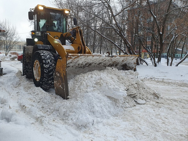 Механизированная уборка территории в зимний период